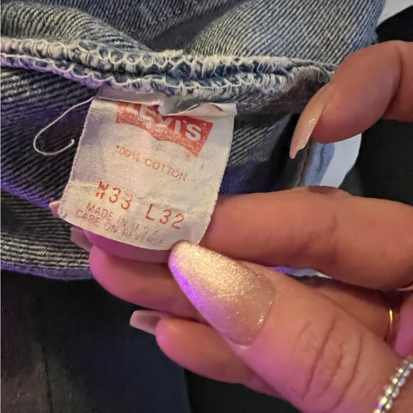 Acid wash vintage 501’s - Picture 3 of 4